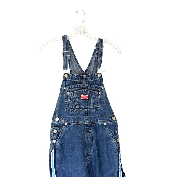 Revolt Clothing Co. Y2K Denim Overalls Women's Casual Rugged Straight Leg Small - Picture 4 of 15